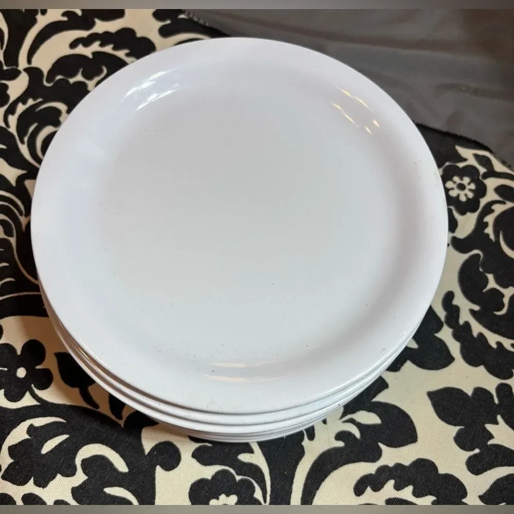 12 G.E.T. NP-7 White Melamine Salad Plates EPC